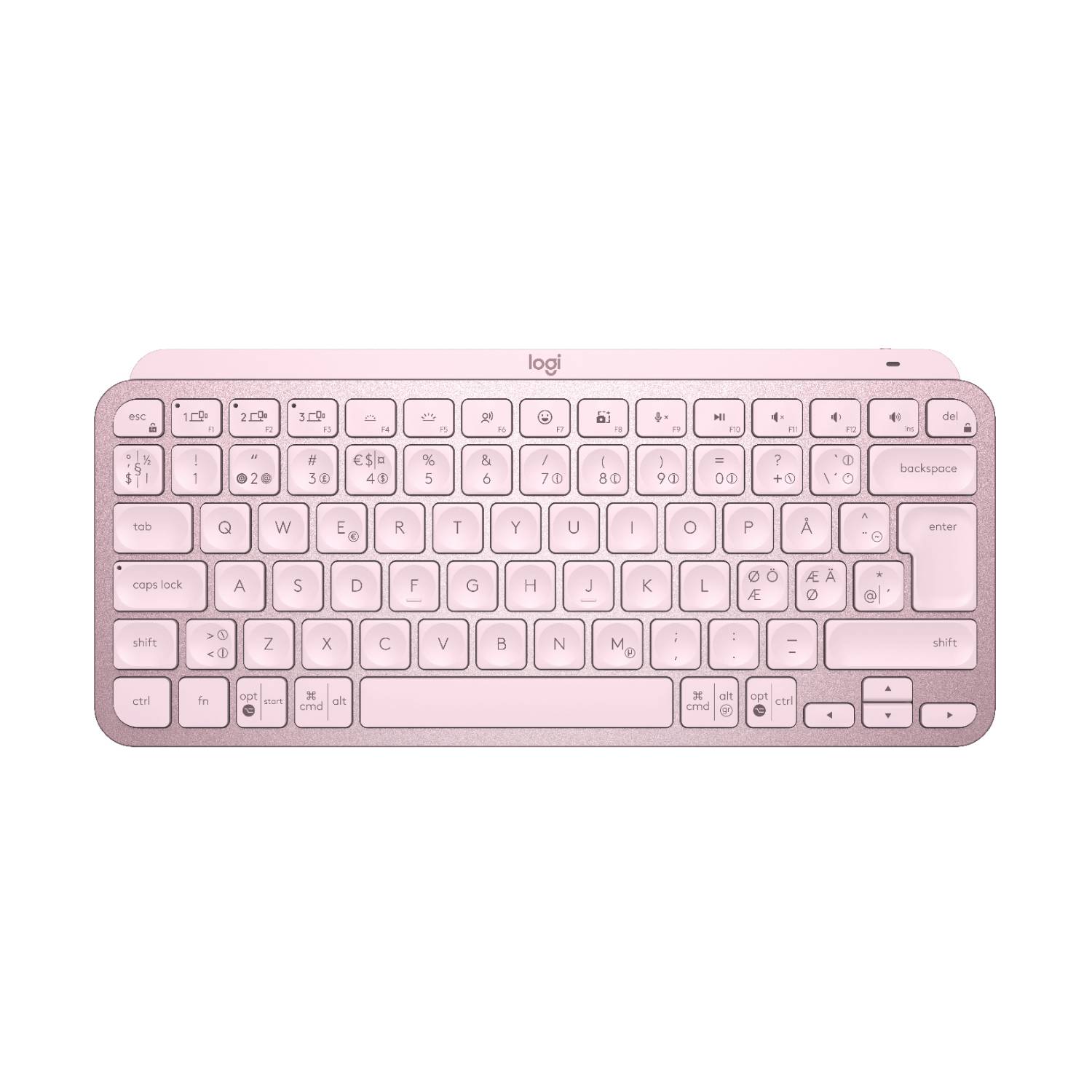 Logitech MX Keys Mini - Office - Tastatur - hinterleuchtet - kabellos - Bluetooth - QWERTY - Nordisch (Dänisch/Finnisch/-3
