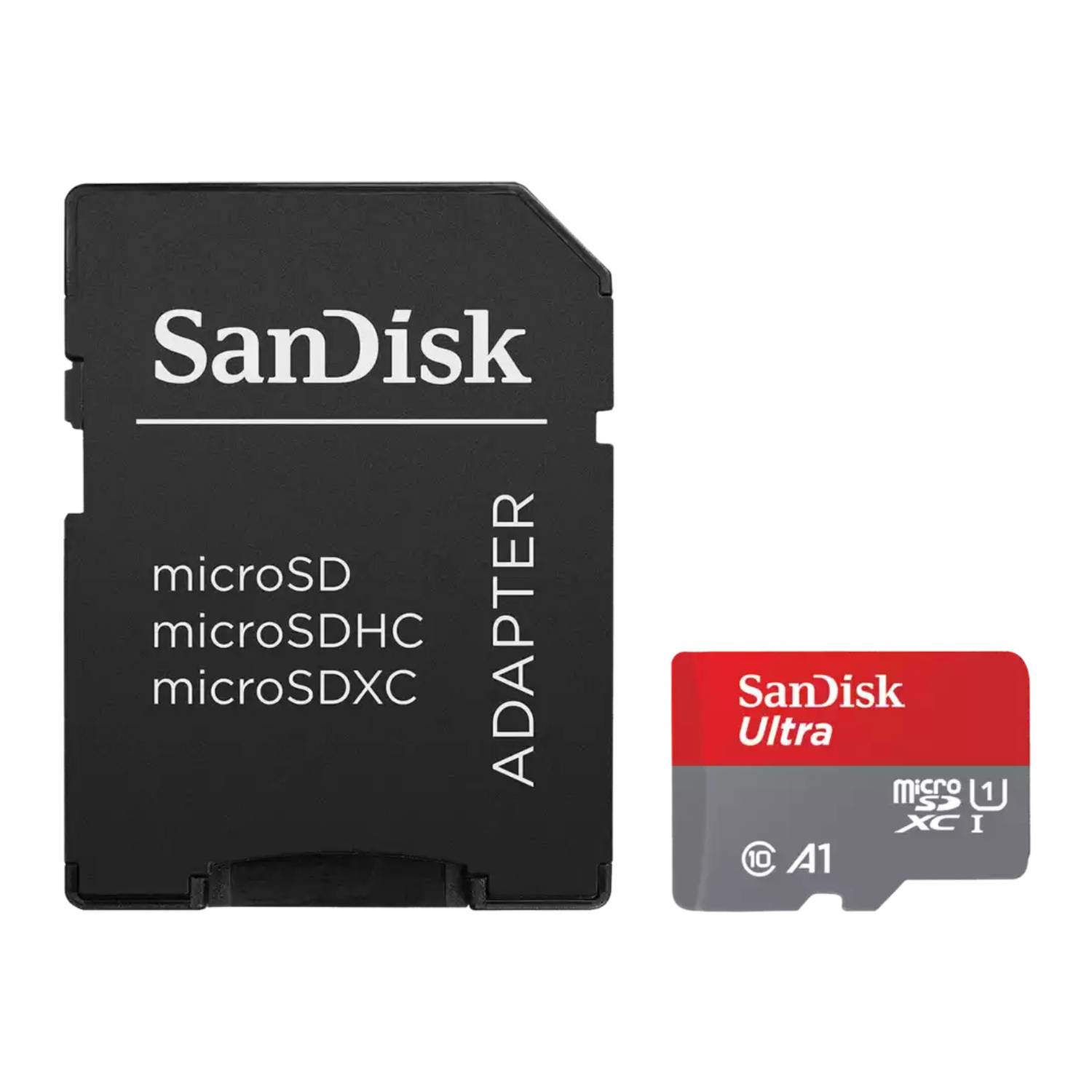 SANDISK - Ultra microSDXC Speicherkarten 128GB - 2 Pack+ SD Adapter - Extended Capacity SD (MicroSDHC)-2