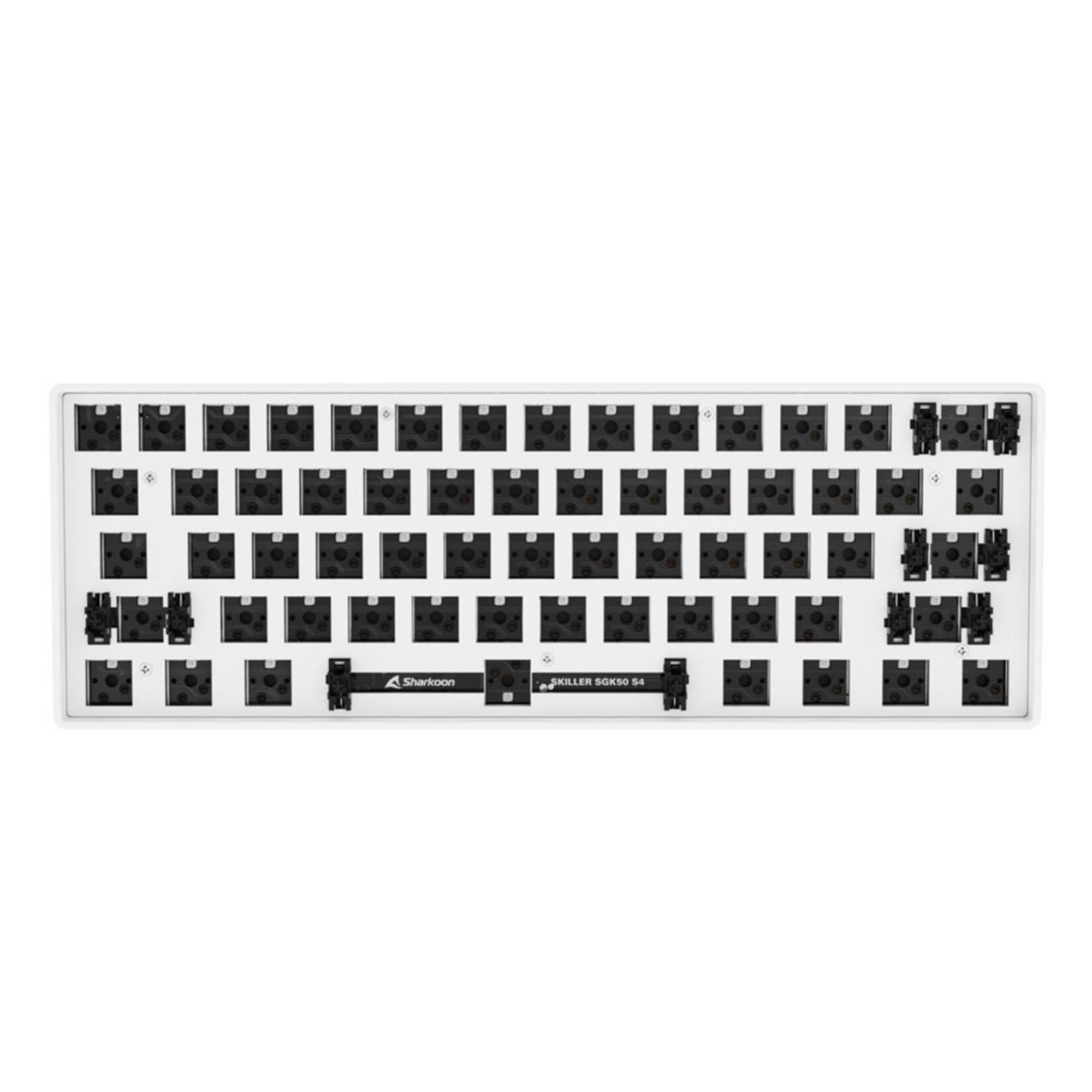 Sharkoon SKILLER SGK50 S4, 60%, Kabelgebunden, USB, RGB-LED, Weiß-3