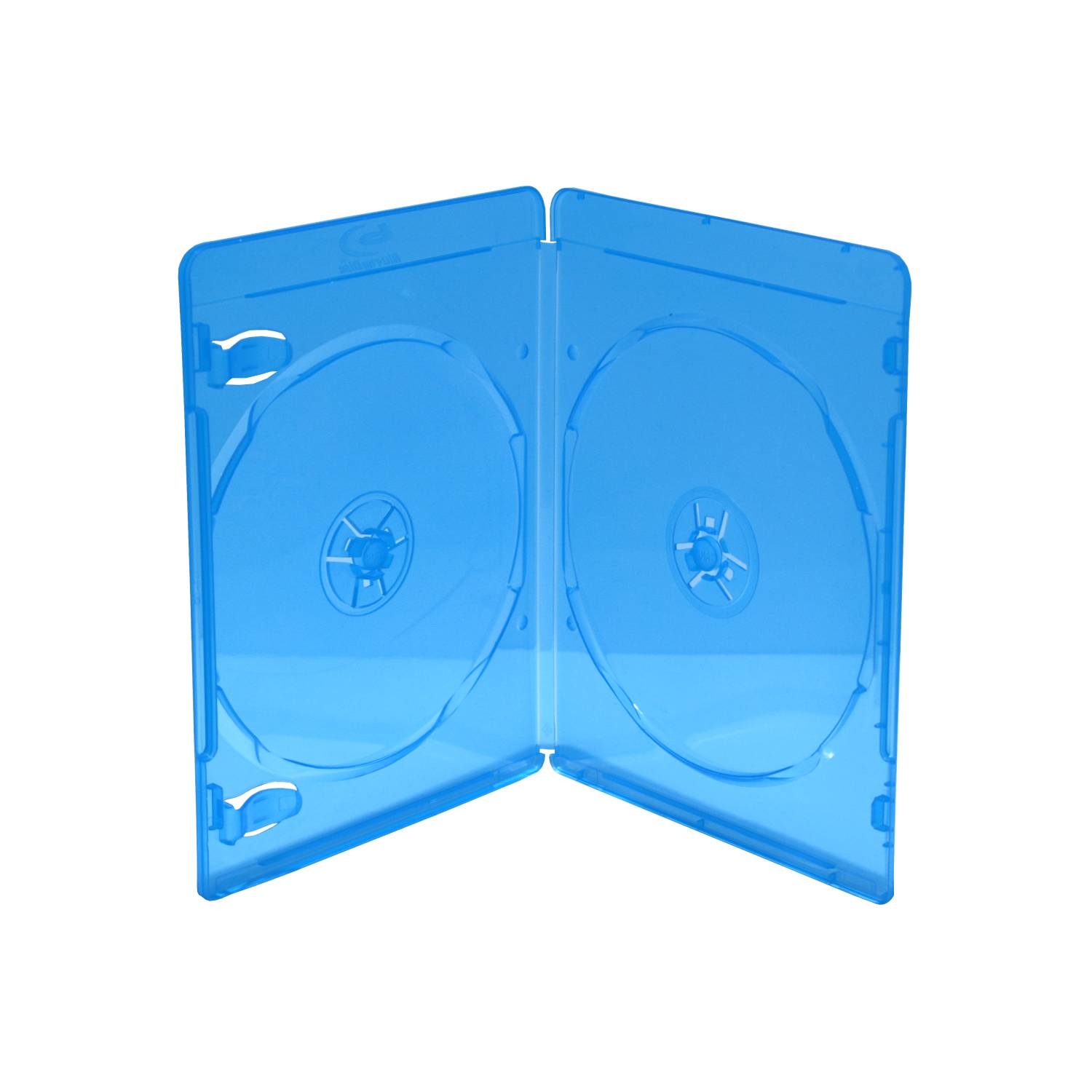 MEDIARANGE BOX39-2-50 - Blu-ray-Gehäuse - 2 Disks - Blau - Transparent - Kunstst-1