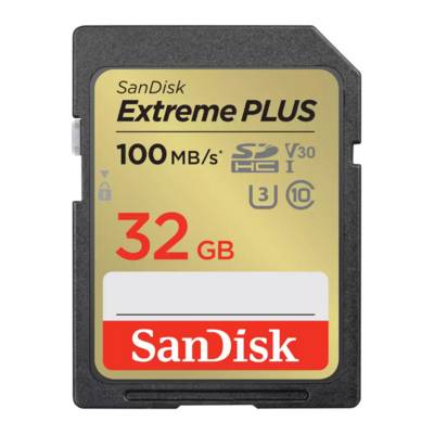 SanDisk Extreme Plus SDHC - High Capacity SD (SDHC)-0