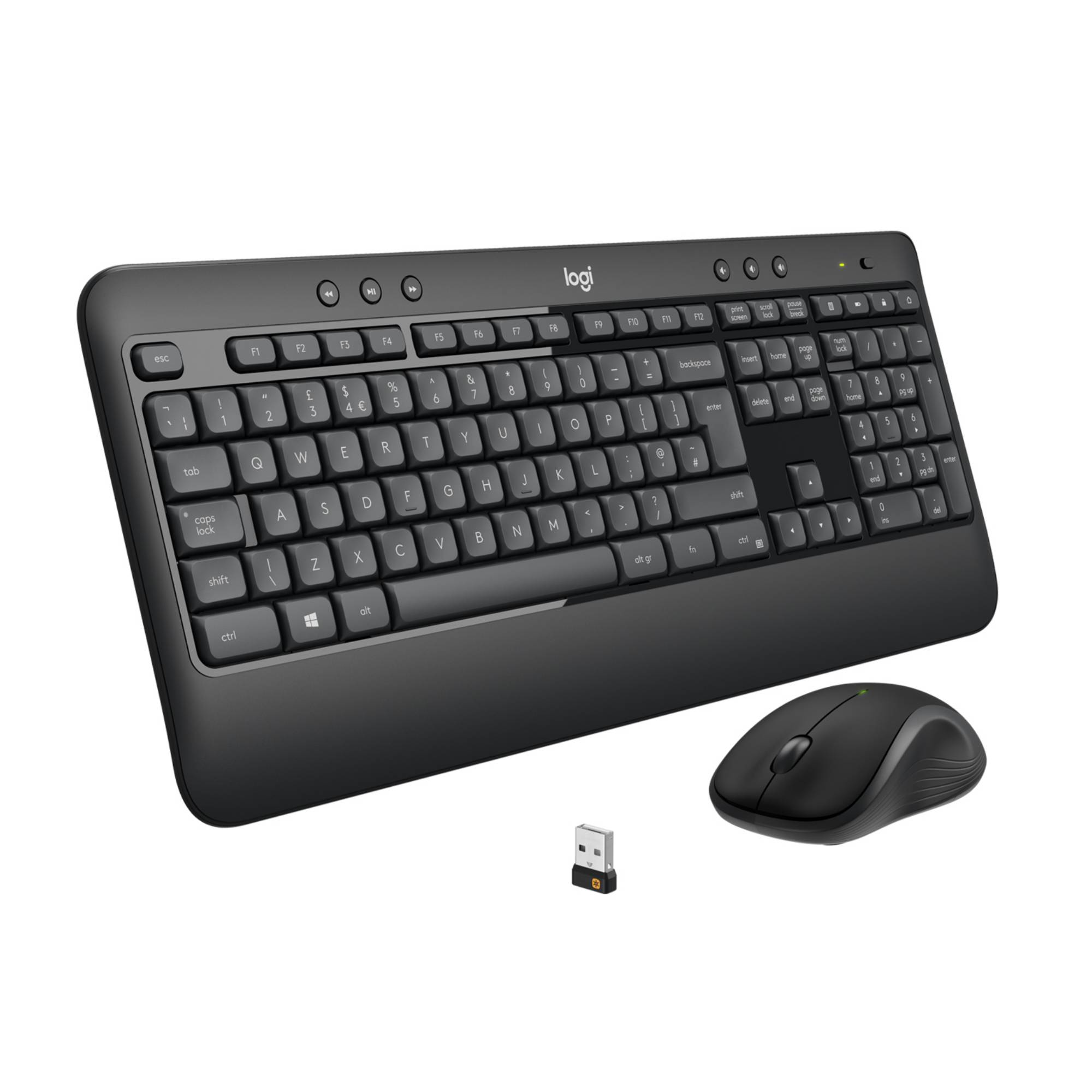 Logitech MK540 Advanced - Tastatur-und-Maus-Set - kabellos - 2.4 GHz - QWERTY - US International-4