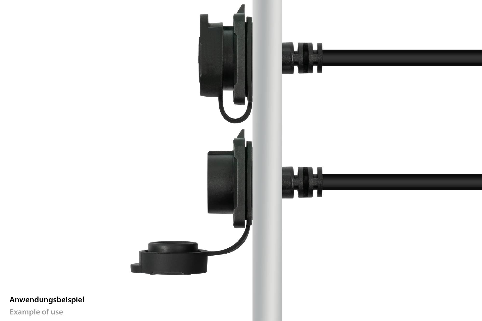 Good Connections Industrie-Einbauverlängerung S1 - USB - Kabel - Digital/Daten-3