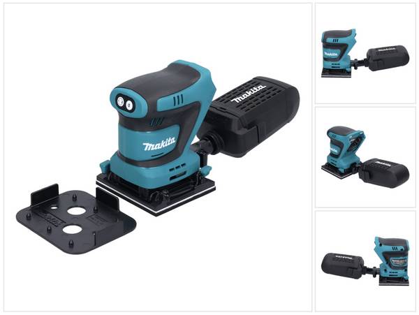 Makita DBO 481 Z Akku Schwingschleifer 18 V 112 x 102 mm Solo - ohne Akku, ohne Ladegerät