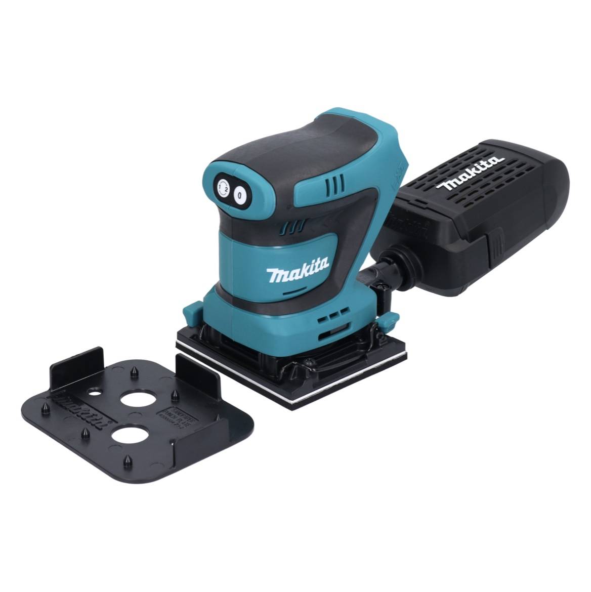 Makita DBO 481 Z Akku Schwingschleifer 18 V 112 x 102 mm Solo - ohne Akku, ohne Ladegerät-1