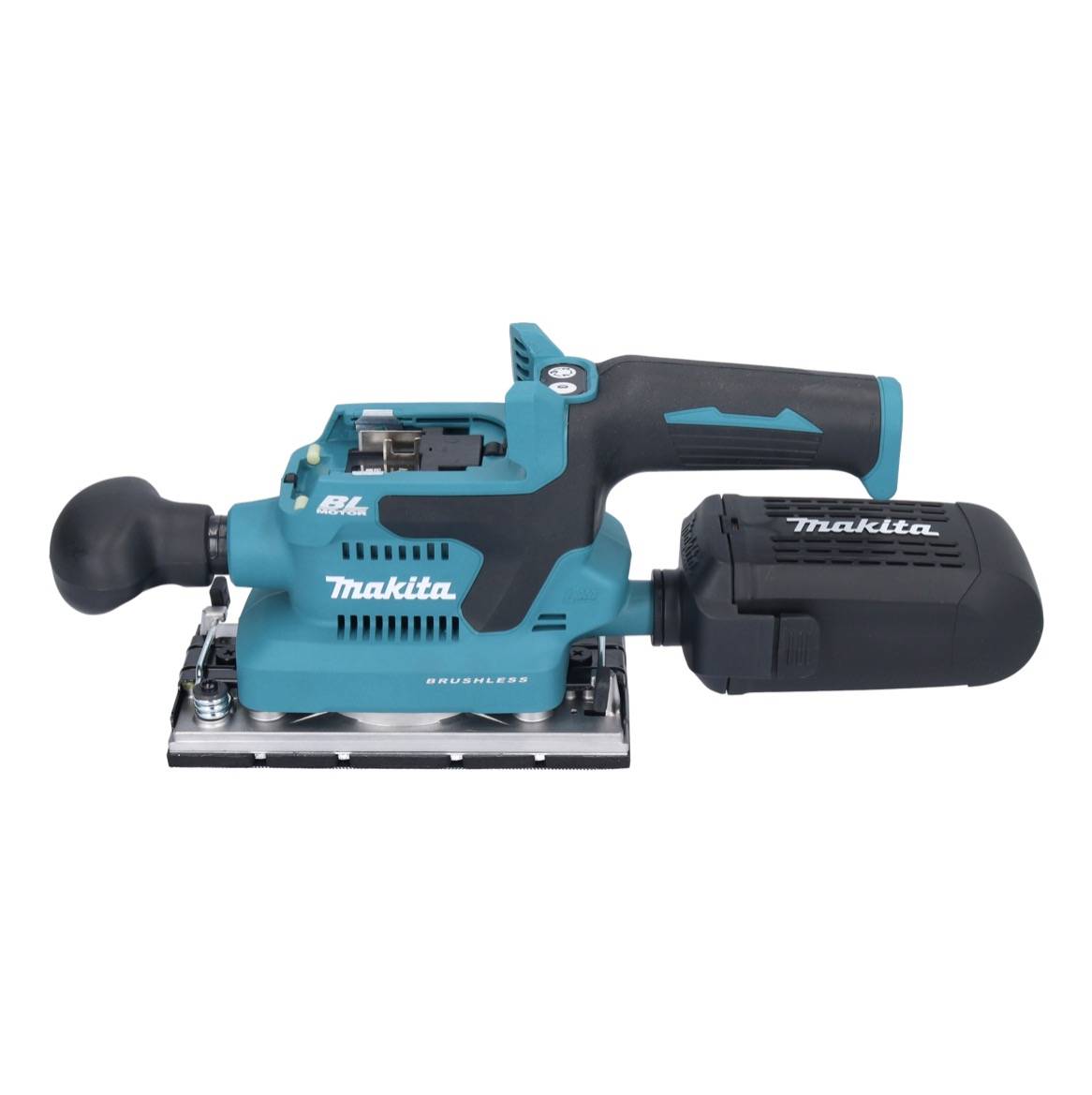 Makita DBO 382 RG1 Akku Schwingschleifer 18 V 93 x 185 mm Brushless + 1x Akku 6,0 Ah + Ladegerät-2