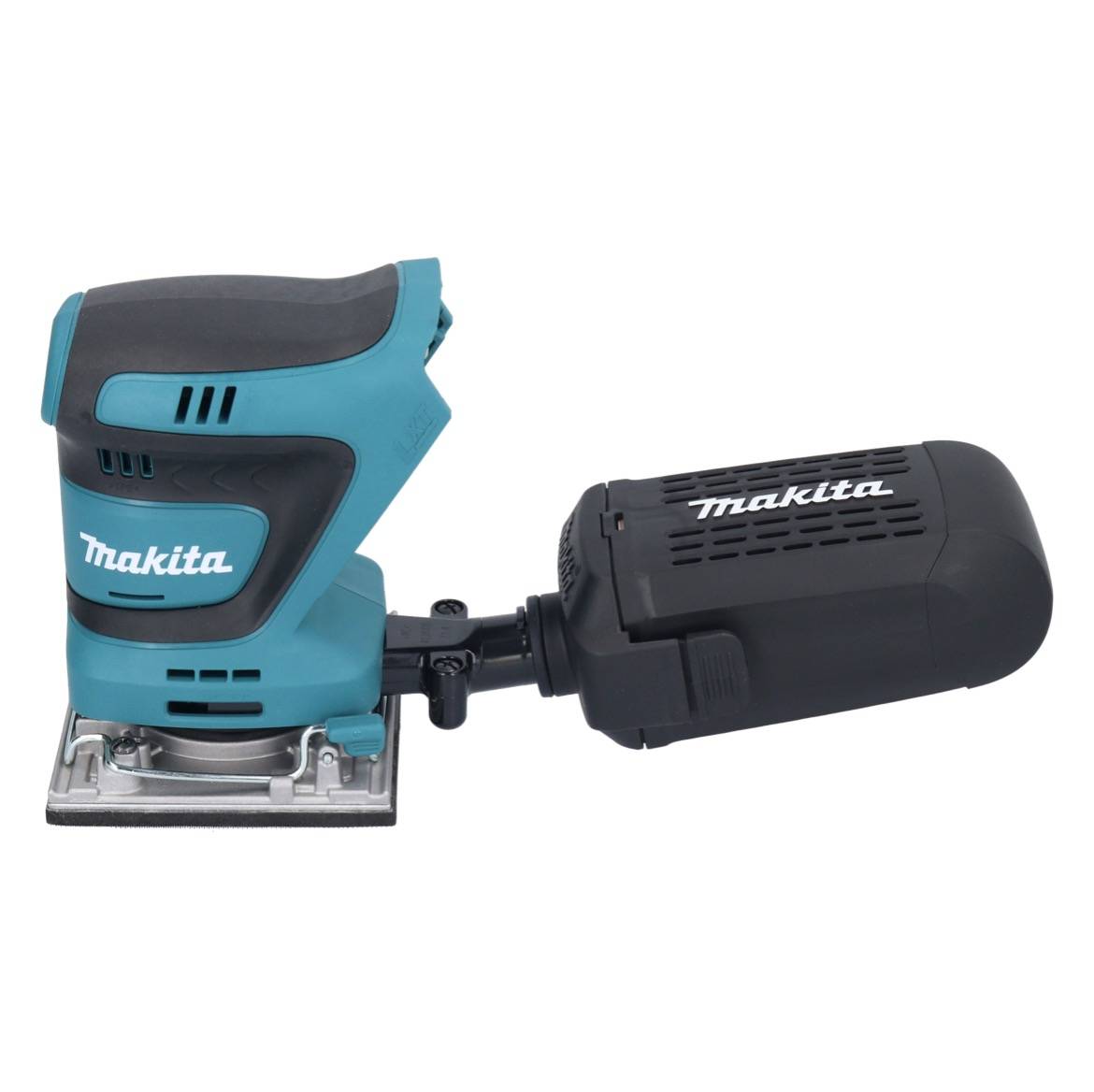 Makita DBO 484 RG Akku Schwingschleifer 18 V 112 x 102 mm + 2x Akku 6,0 Ah + Ladegerät-2