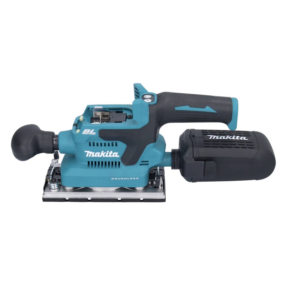 Makita DBO 382 RF1 Akku Schwingschleifer 18 V 93 x 185 mm Brushless + 1x Akku 3,0 Ah + Ladegerät-2