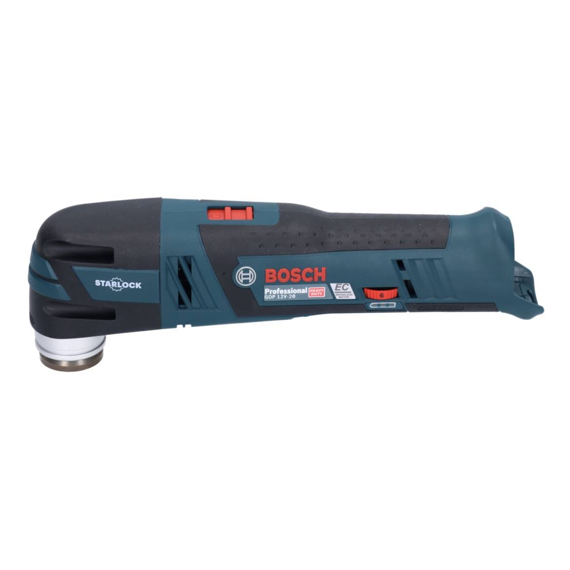 Bosch GOP 12V-28 Professional Akku Multi Cutter Starlock Brushless + 2x Akku 6,0 Ah + Ladegerät-2