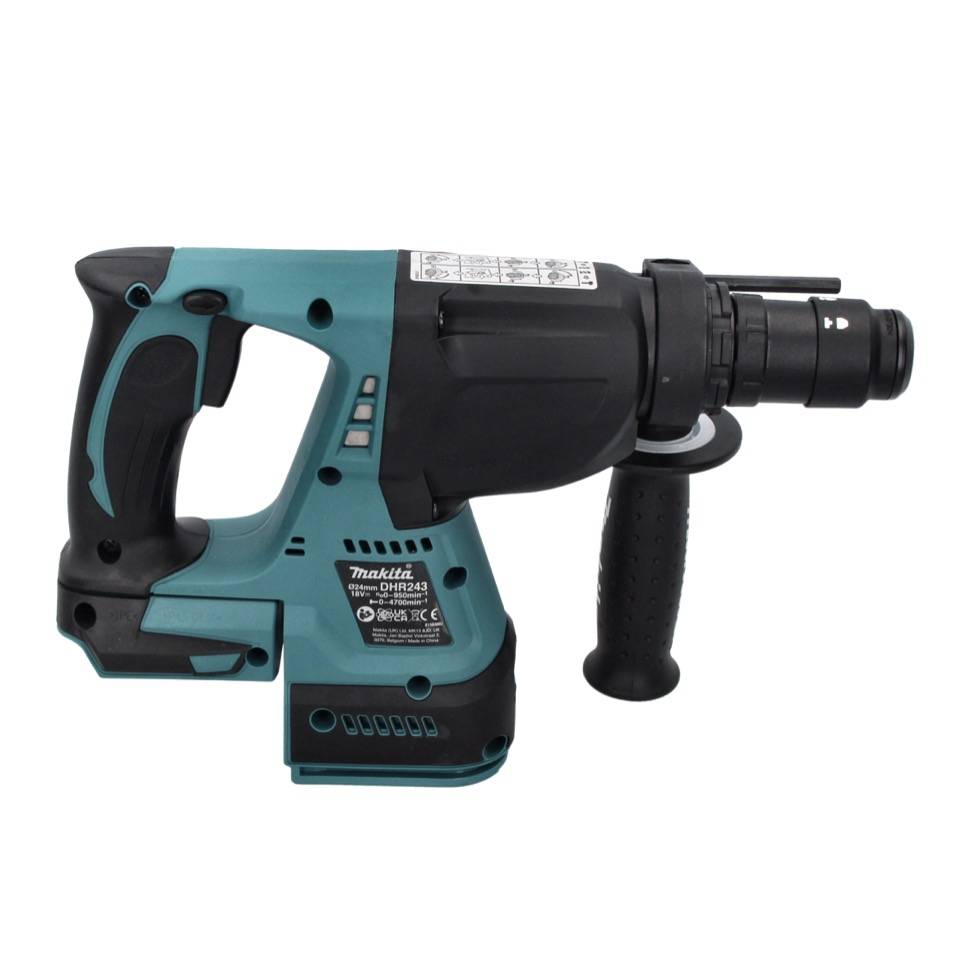Makita DHR 243 RF Akku Bohrhammer 18 V SDS plus Brushless + 2x Akku 3,0 Ah + Ladegerät-4