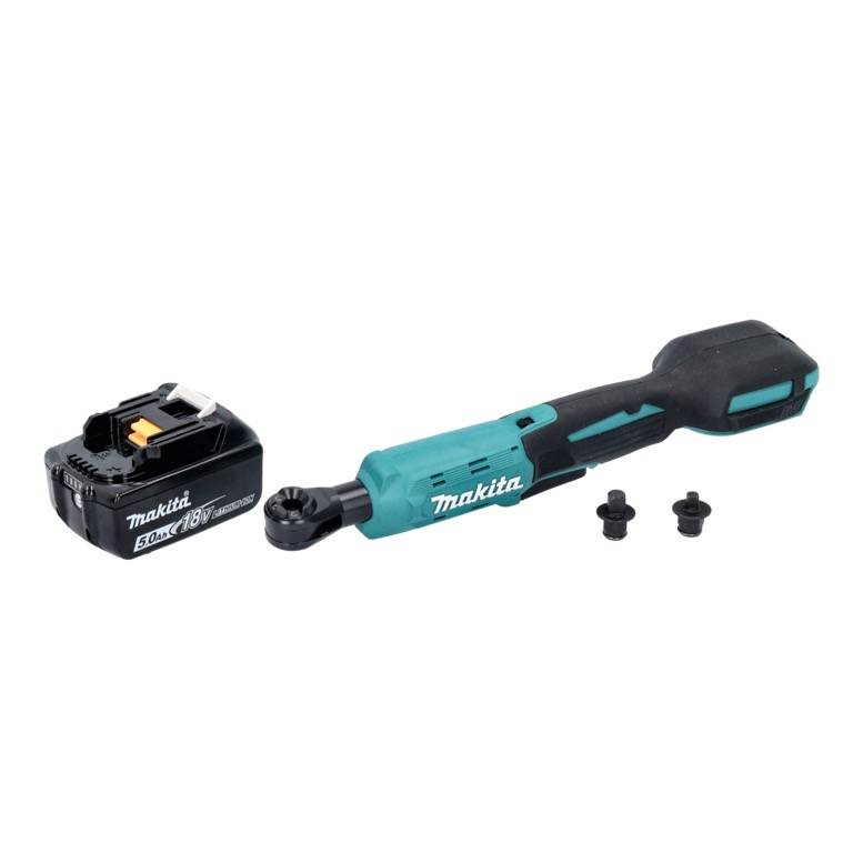 Makita DWR 180 T1 Akku Ratschenschrauber 18 V 47,5 Nm 1/4" 3/8" + 1x Akku 5,0 Ah - ohne Ladegerät-1