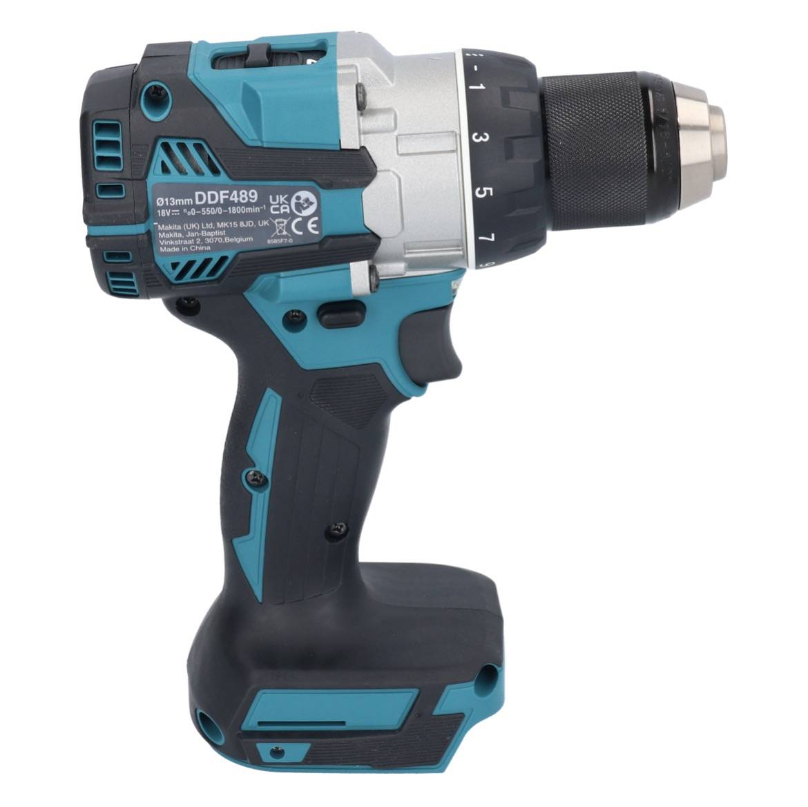 Makita DDF 489 RG Akku Bohrschrauber 18 V 73 Nm Brushless + 2x Akku 6,0 Ah + Ladegerät-4