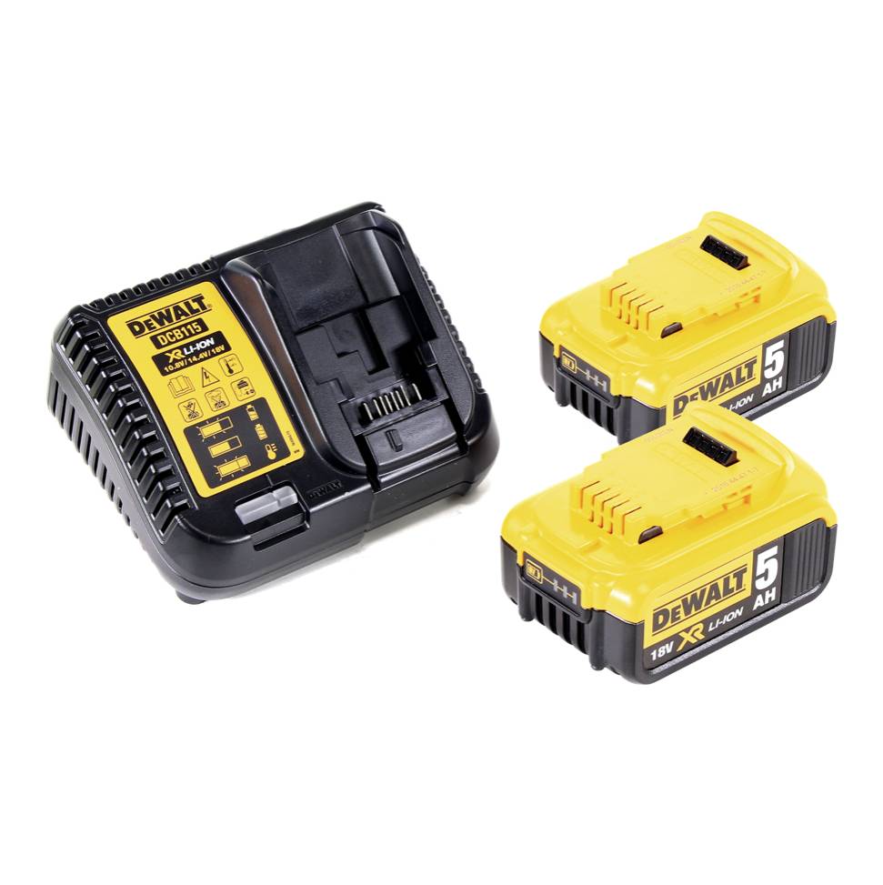 DeWalt DCD 791 P2 Akku Bohrschrauber 18 V 70 Nm Brushless + 2x Akku 5,0 Ah + Ladegerät-3