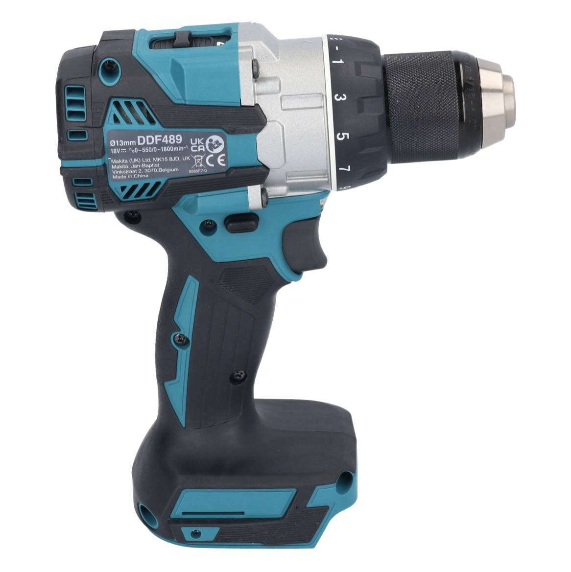 Makita DDF 489 RG1 Akku Bohrschrauber 18 V 73 Nm Brushless + 1x Akku 6,0 Ah + Ladegerät-4