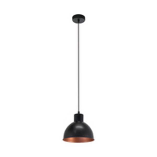 EGLO LEUCHTEN - EGLO Truro 1, Flexible Halterung, Schwarz, Kupfer, Schwarz, Kupfer, Stahl, IP20, 1 Glühbirne(n)