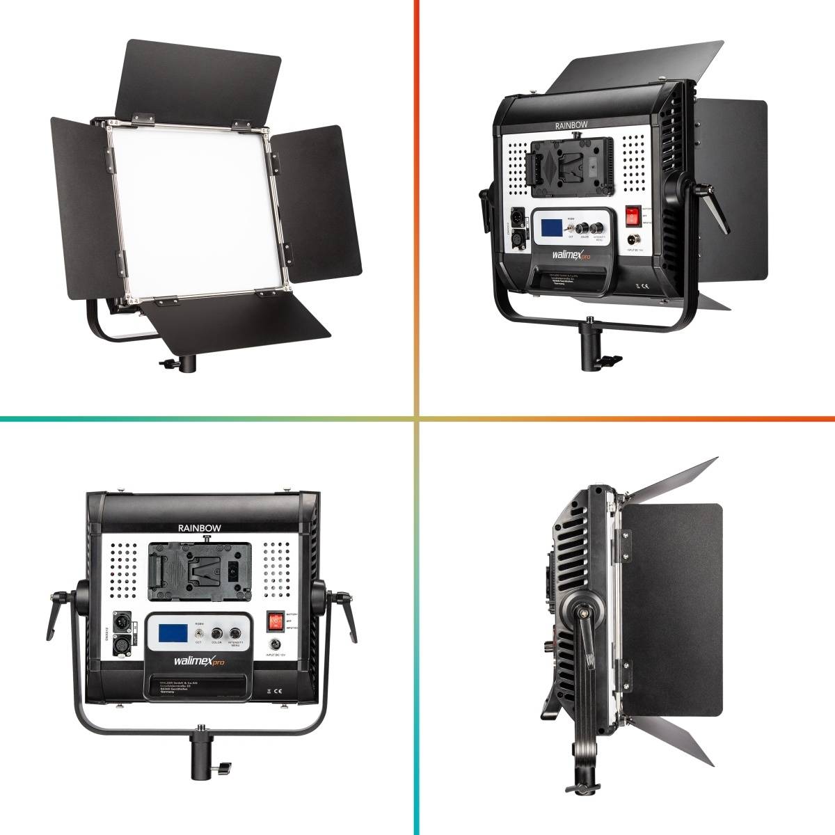 Walimex Rainbow, 50 W, LED, 50000 h, Kaltweiße, Warmweiß, 50 W, 3121 lm-1