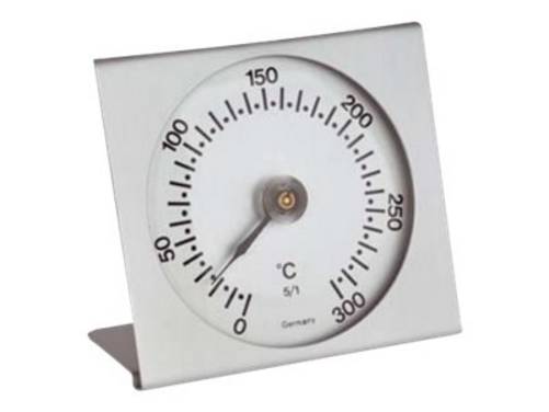 TFA-Dostmann Backofenthermometer, Edelstahl, 0-300ºC, Silber