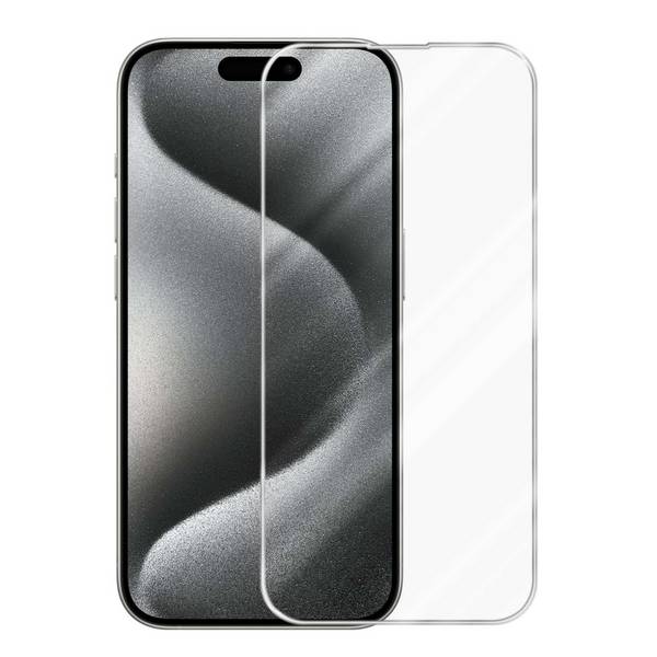 Cadorabo Panzer Folie für Apple iPhone 15 PRO Schutzfolie in Transparent Gehärtetes Tempered Display-Schutzglas