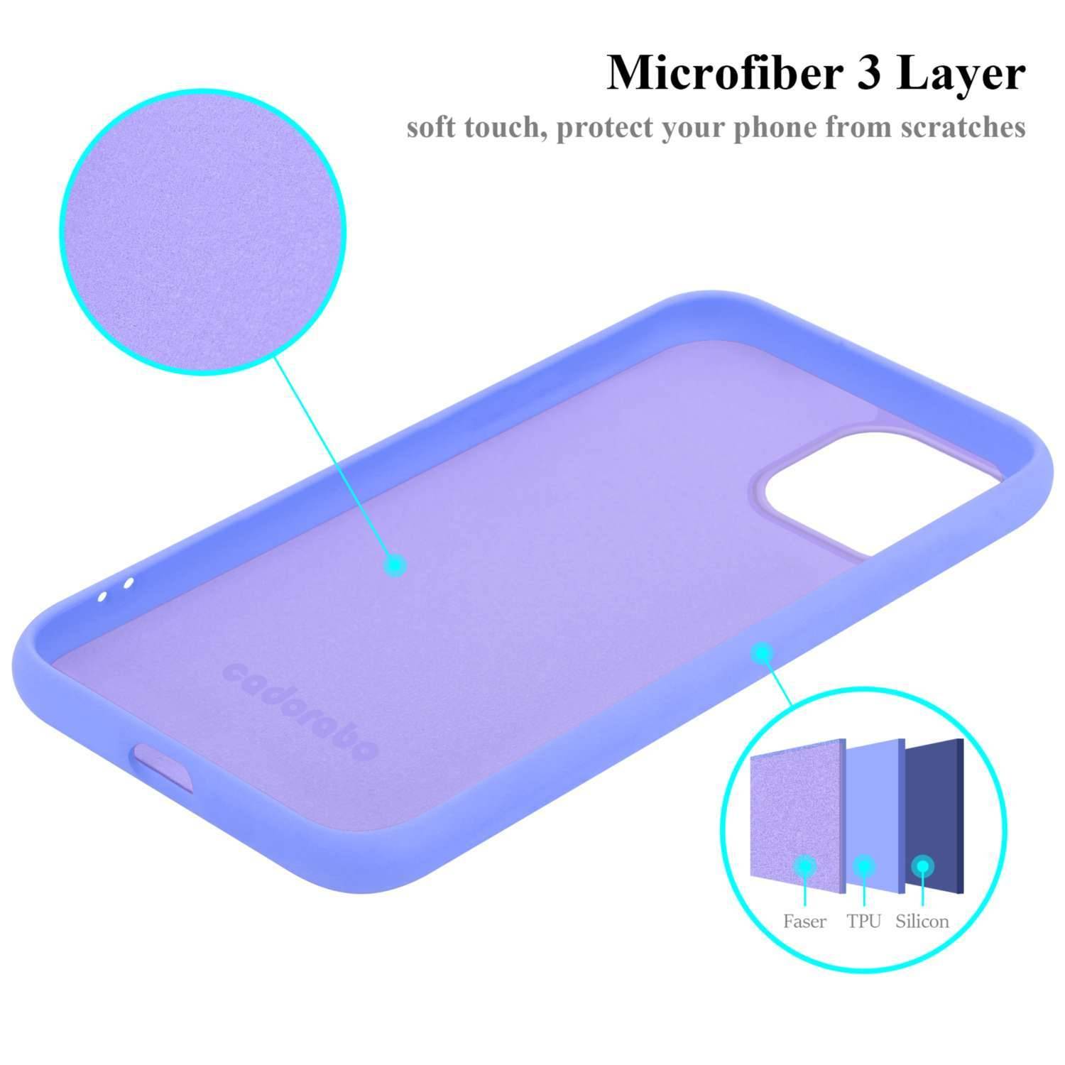 Cadorabo Schutzhülle für Apple iPhone 15 Hülle in Lila Handyhülle Case Cover TPU Etui-4