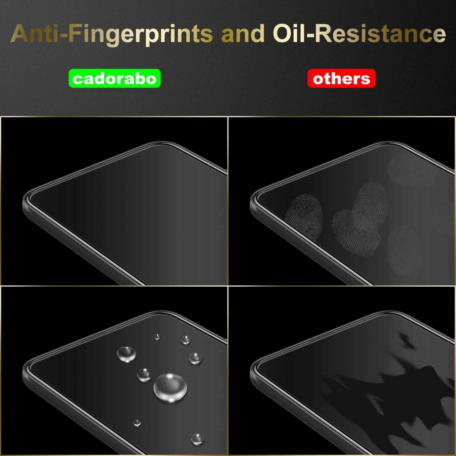 Cadorabo Panzer Folie für Apple iPhone 15 PRO Schutzfolie in Transparent Gehärtetes Tempered Display-Schutzglas-3