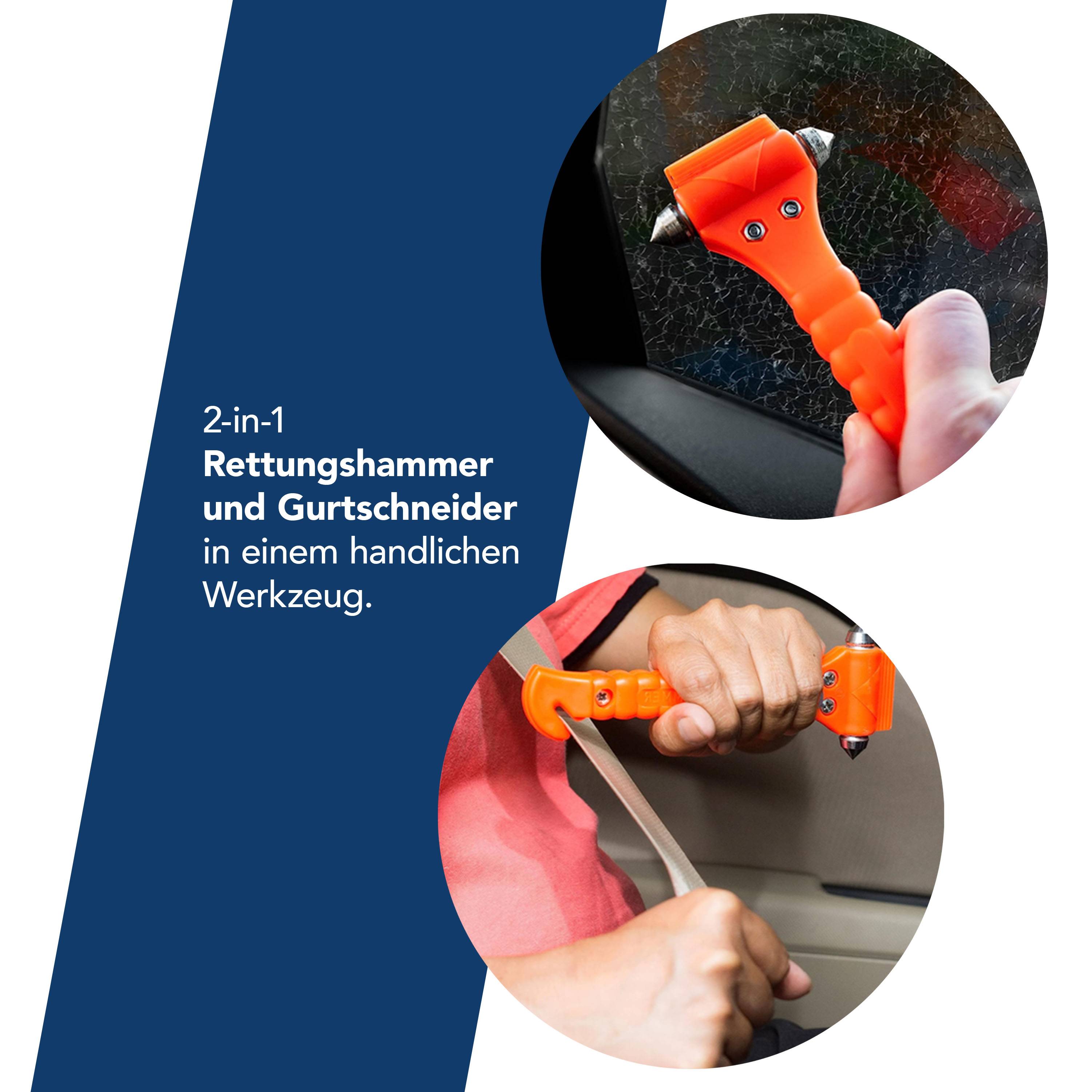 FIRST AID ONLY 2-in-1 Notfallhammer P-30000 00-1