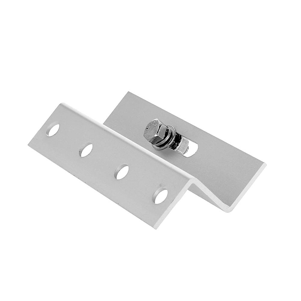Offgridtec© 100mm Alu Z-Halter inkl. Schrauben Solarmodul Befestigung-1