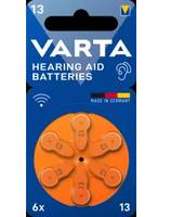 Varta PR48 (13) Batterie, 6 Stk. im Blister Zink Air-Knopfzelle, 1,45 V Hörgerätebatterie-0