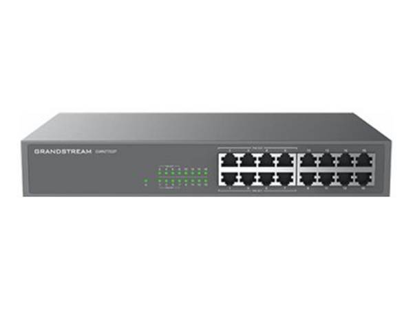 Grandstream GWN7702P - Switch - nicht verwaltet - 8 x 10/100/1000 + 8 x 10/100/1000 (PoE+)