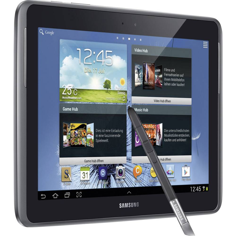 Samsung Galaxy Note N8000 Galaxy Tab Note 10.1 AndroidTablet 25.7 cm (10.1 Zoll) 16 GB Grau 1.4 Samsung Galaxy Note N8000 Galaxy Tab Note 10.1 AndroidTablet 25.7 cm (10.1 Zoll) 16 GB Grau 1.4