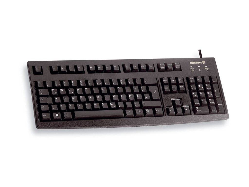 Cherry G83-6104 - Tastatur - USB - USA - Schwarz-1
