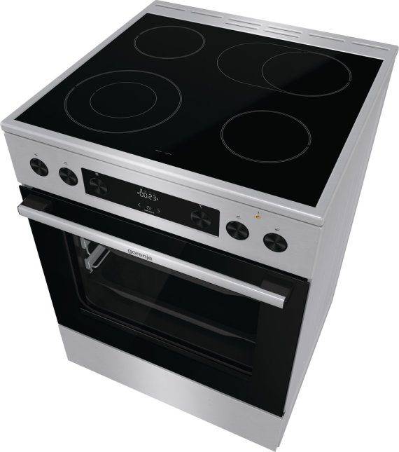 Gorenje Elektroherd Heißluft,71L GECS6C70XPA-0