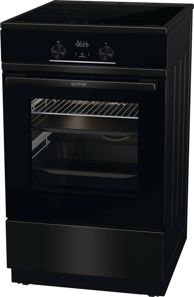 Gorenje Elektroherd Induktion Heissluft,70L GEIT5C60BPG