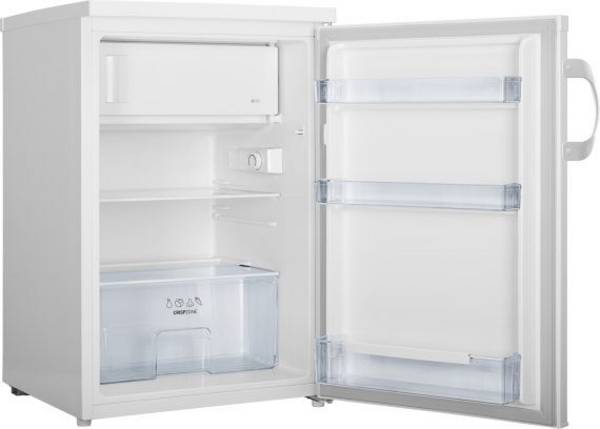 Gorenje Tischkühlschrank RB493PW | 120l Kühl-Gefrier-Kombi | 56 cm breit | EEK D | 4-Sterne-Gefrierfach | Weiß