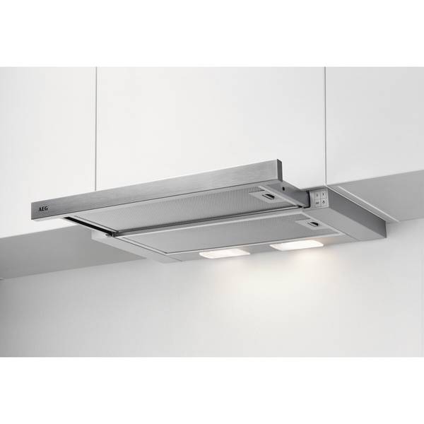 AEG DPS362AS, 330 m³/h, Geleitet, D, E, D, 64 dB