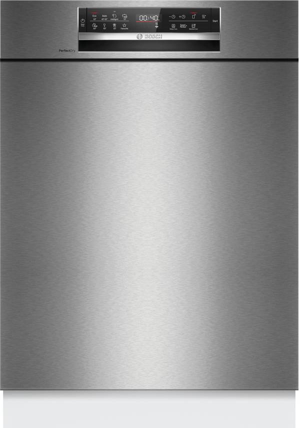 Bosch Serie 6 SMU6ZCS16E, Halb integriert, Standardgröße (60 cm), Edelstahl, Edelstahl, Berührung, 1,75 m