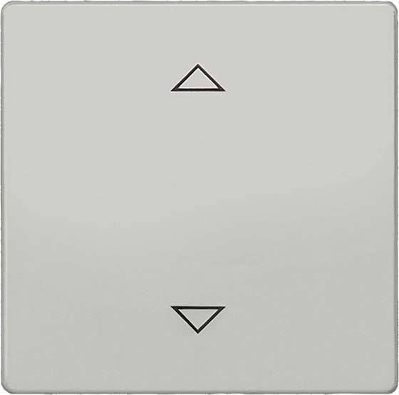 Schalterprogramm Jalousie-Taster Delta Aluminium 1 St.