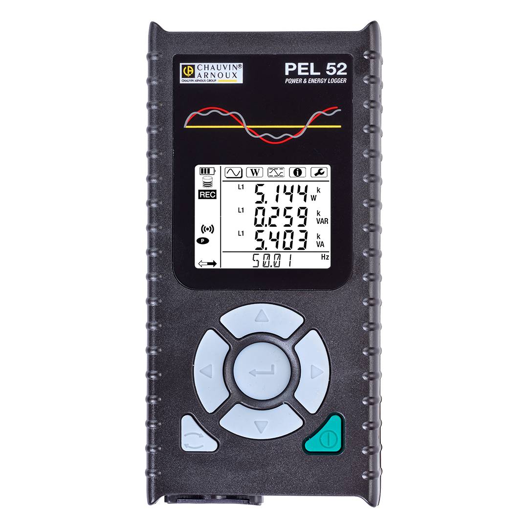 Chauvin Arnoux Leistungs-Energierecorder PEL 52-0