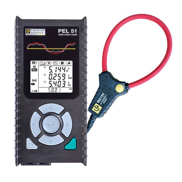 Chauvin Arnoux Leistungs-Energierecorder m. MA194-250 PEL 51