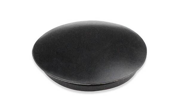 Blindstopfen 38,2/1,6 - PVC, schwarz - emico