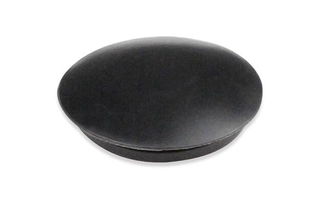 Blindstopfen 25,4/2,4 - PVC, schwarz - emico-0