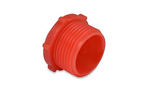 Gewindeschutzstopfen BSP 3/4" x 14 - LDPE, rot - emico-1