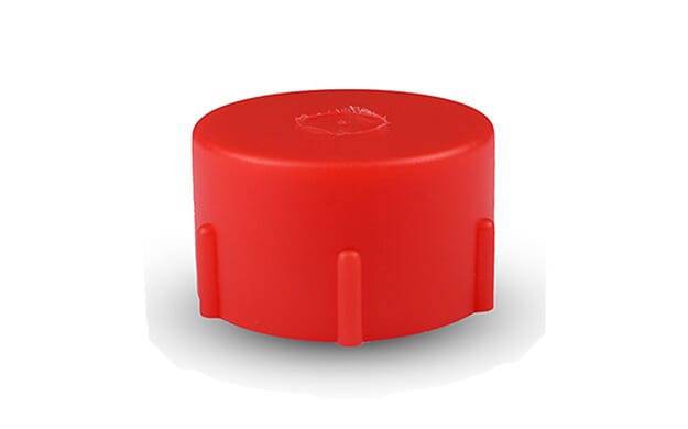 Gewindekappen M20 x 1,5 - LDPE, rot - emico-0