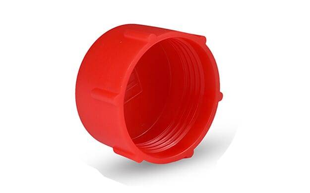 Gewindekappen M20 x 1,5 - LDPE, rot - emico-1