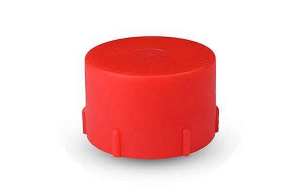 Gewindekappen UNF/JIC 3/4" x 16 - LDPE, rot - emico