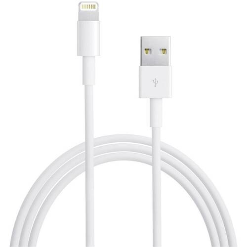 Apple USB-Kabel B-Ware (beschädigte / fehlende Verpackung) USB 2.0 USB-A Stecker, Apple Lightning Stecker 1.00 m Weiß MD...