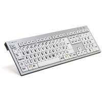 Logickeyboard Largeprint Slimline - Tastatur - TL: UK, QWERTY-0