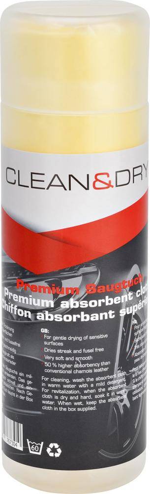 Synth. Fensterleder Clean & Dry 66x43 cm - Artikel: 4260269762408-0