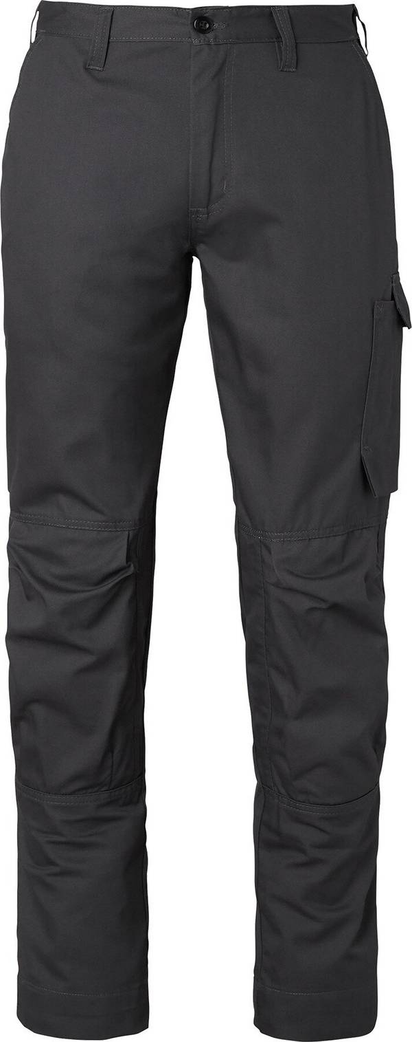 166 Lange Arbeitshose, Unisex, dunkel grau, 42