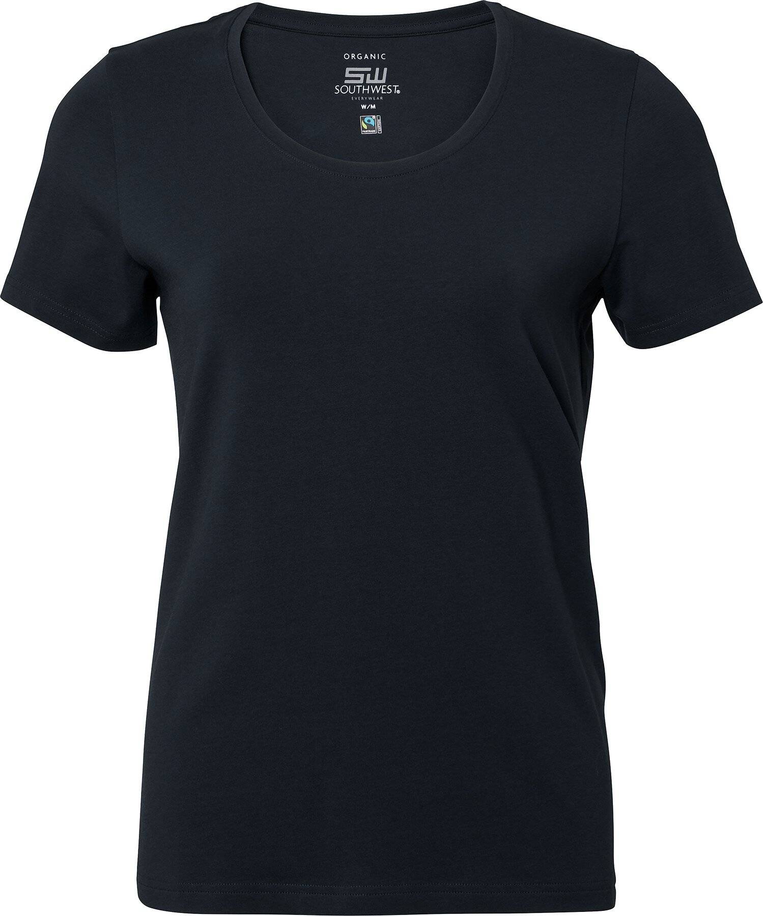 Nora T-shirt, Damen, navy blau, S-0