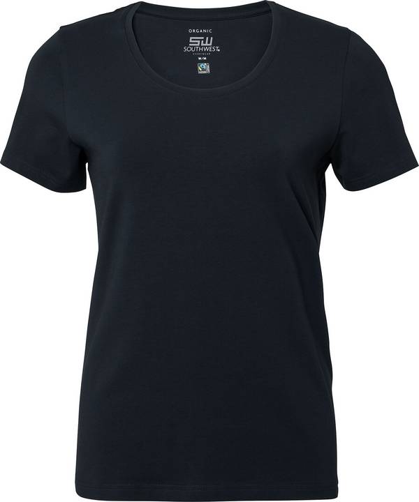 Nora T-shirt, Damen, navy blau, S